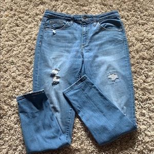 Universal thread cropped ankle High Waist jeans